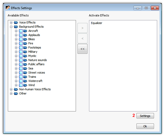 Apply Background Effects Audio4fun Support Center